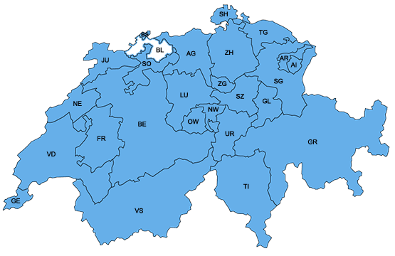 Schweizerkarte Schweizerkarte