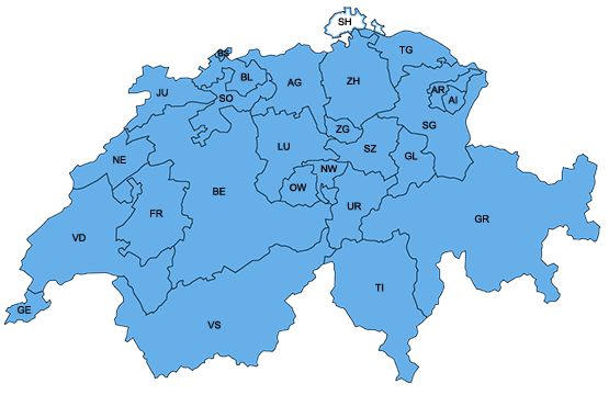 Schweizerkarte Schweizerkarte